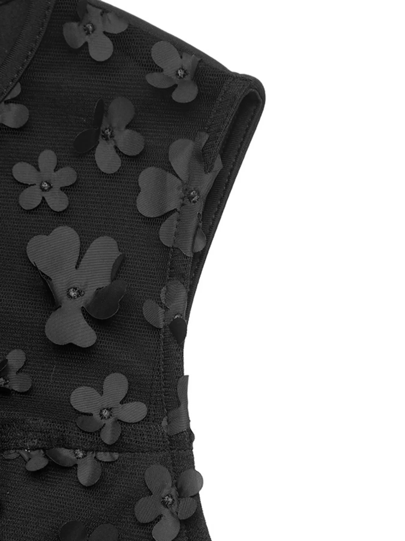 Flower Sleeveless Wide Leg Jumpsuit | Best selling suit